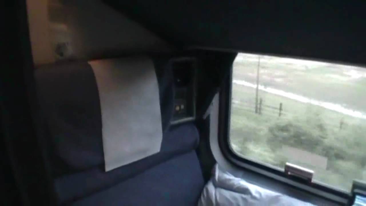 Amtrak Superliner Roomette Sleeper Accommodations