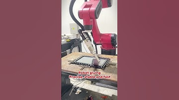 Robot gluing show #borunte #robotics #gluing