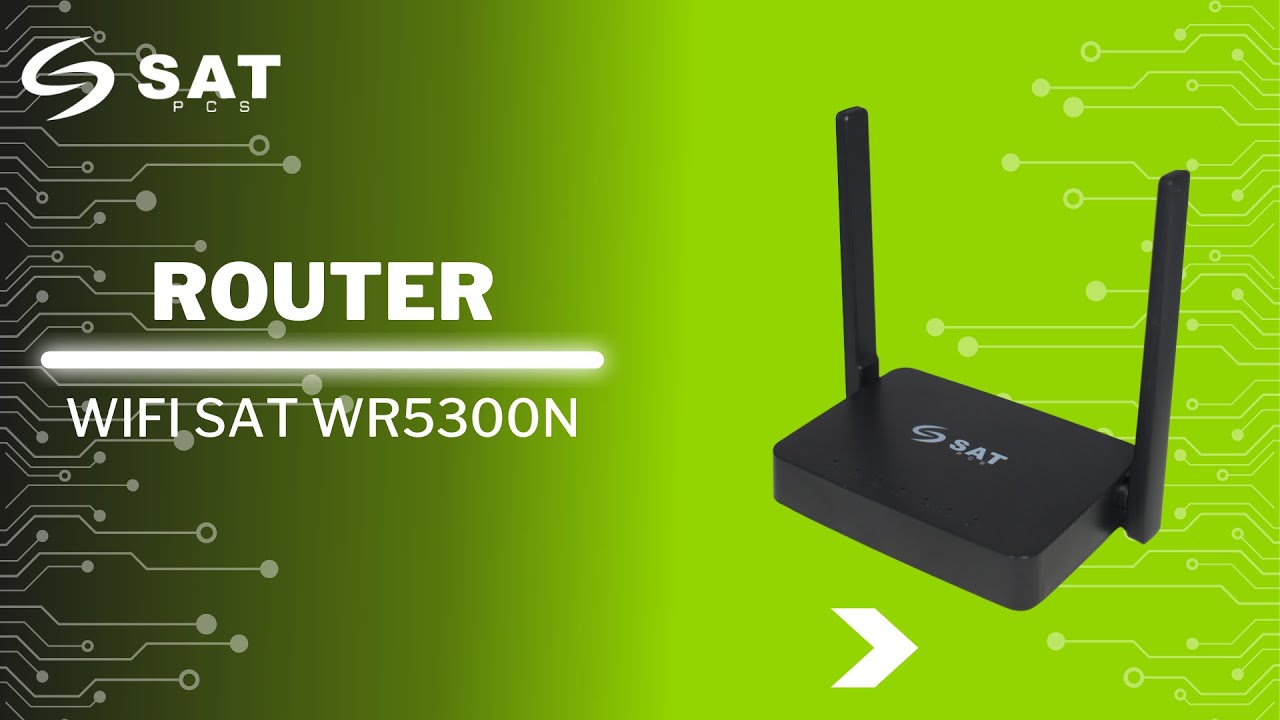 Aumenta tu conexión con un router SAT | Wifi SAT WR5300N - YouTube