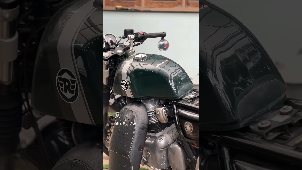 Code6 Tuned Continental GT 650 with Red Rooster Performance Exhaust Pops and Bangs