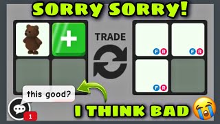 SORRY!😢 I declined these pets for my BROWN BEAR 🐻 (old intro) Adopt me Roblox
