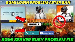 BGMI NOT OPENING PROBLEM | BGMI LOADING SCREEN PROBLEM | FIX UNABLE TO CONNECT TO SERVER PROBLEM BAN