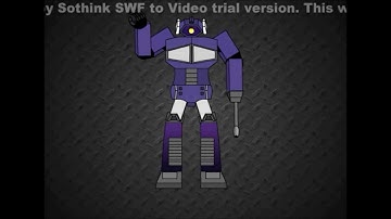 Shockwave/Shockblast G1 Transform - Short Flash Transformers Series