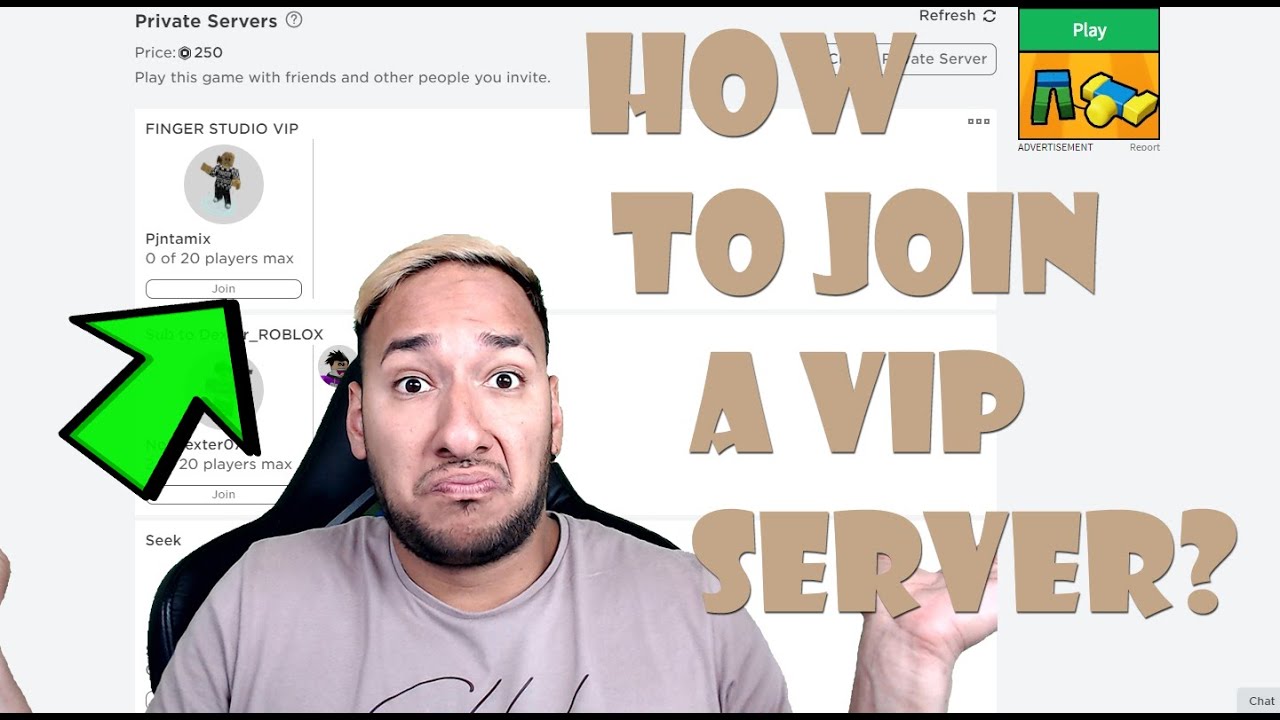 How To Join A Vip Private Server In Roblox Mobile Pc Youtube - how do people join on a private server in roblox