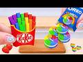 Miniature Rainbow Cake Decorating 🍫🌈 ASMR Yummy Rainbow OREO Cake & Chocolate KITKAT Cake