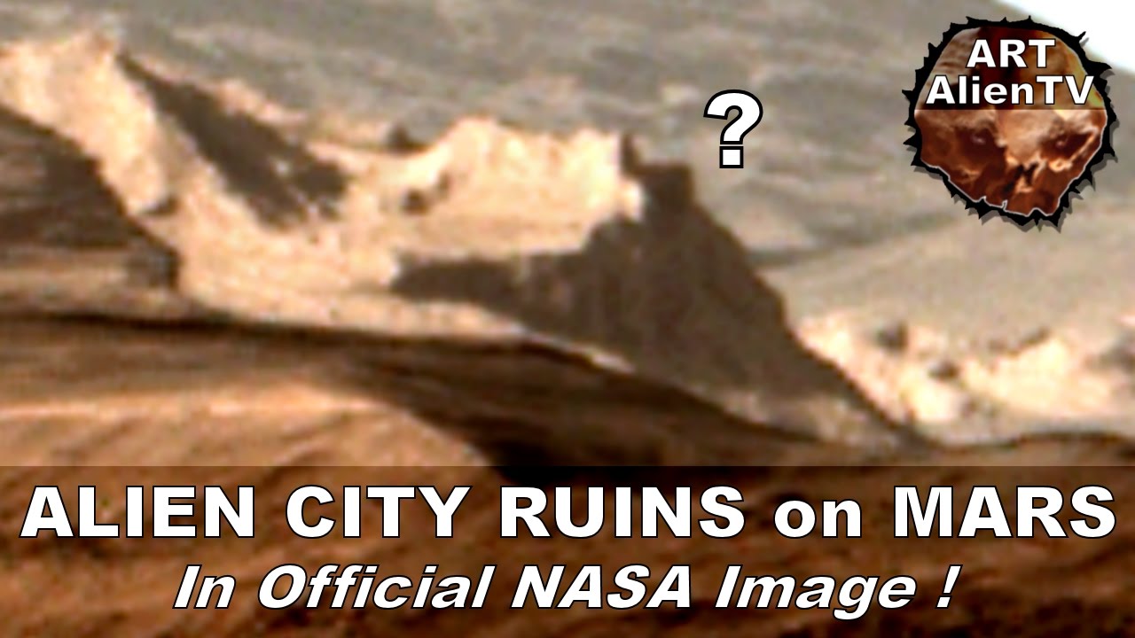 rovera ALIEN WALLED CITY RUINS on MARS - In Official NASA Image. ArtAlienTV - 1080p60