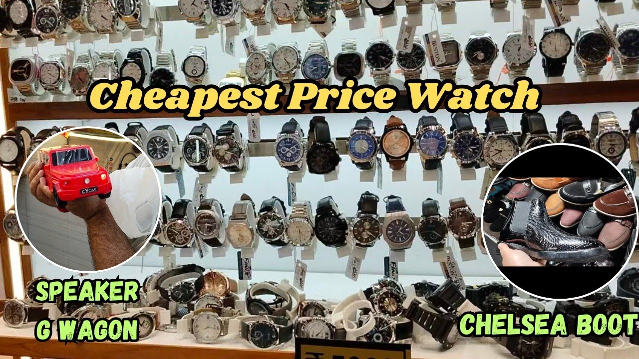 Cheap Price Watches & Chelsea Boot in Karol Bagh | Shaadi ki Shopping | Bhai ki Shaadi 