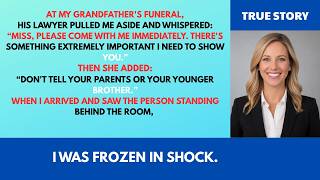 AT MY GRANDFATHER’S FUNERAL, A LAWYER WARNED ME TO FOLLOW HER -THEN I SAW WHO WAS WAITING BEHIND...”