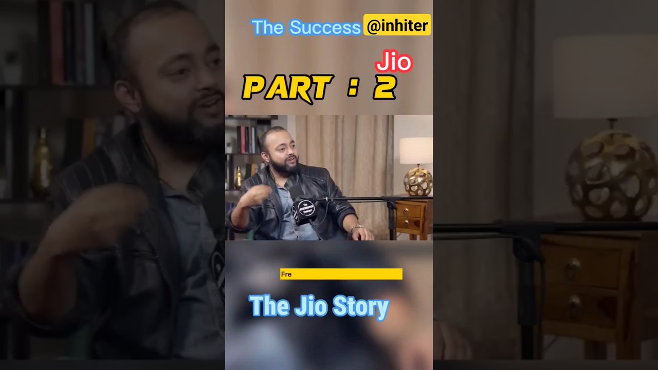 The Jio Story || Part -2  || Master Stroke by  Mukesh Ambani || 4G/5G ||  