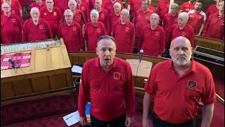 Treorchy Male Voice Choir sing Yma o Hyd