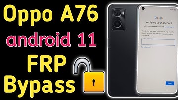OPPO A76 (CPH2375) Frp Bypass Android 11 | Oppo A52 Frp Bypass Android 11 2023