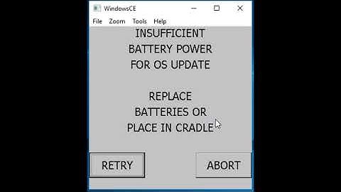 MC31xx OS update Procedure