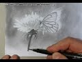 Как нарисовать бабочку карандашом -