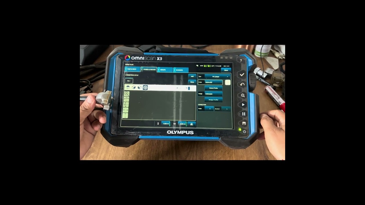 “How to Check Dead Elements in PAUT Probe | Olympus OmniScan Tutorial | NDT Training”