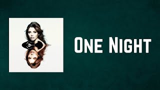 Christina Perri - One Night (Lyrics)