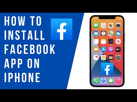 How to Install Facebook App on iPhone