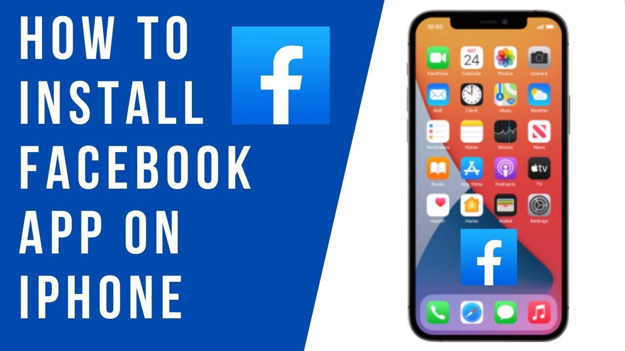 How To Install Facebook App On Iphone Youtube