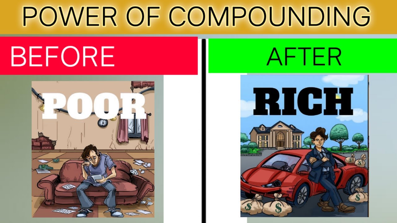power of compounding ! how to get rich fast hindi ! stock market ...
