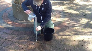 Water turbidity testing instructions