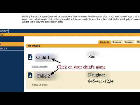 How to Access Grades in Parent Portal