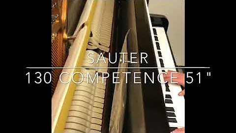 Sauter Competence 130 51'' Upright Piano