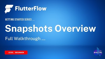 #FlutterFlow Snapshots - Useful Rollback Feature Walkthrough