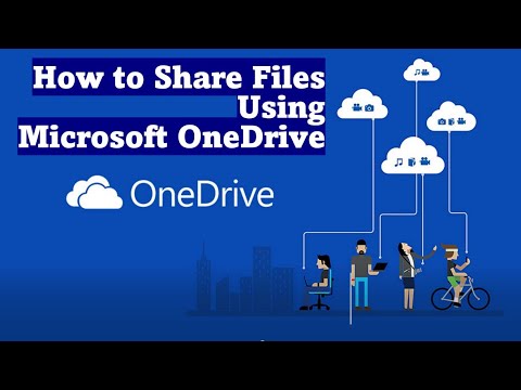 How to share files using Microsoft OneDrive