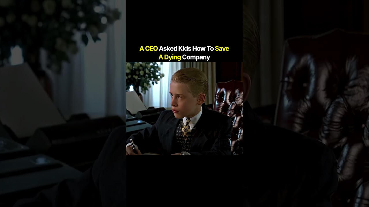 A CEO Asked Kids How To Save A Dying Company