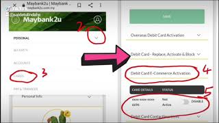 Cara Aktifkan E Commerce Di Maybank Youtube