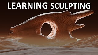 LEARNING SCULPTING!! (in Blender)