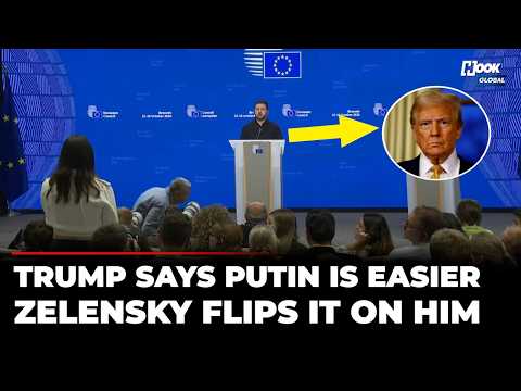 ‘For Me, It’s Easier With…’: Zelensky Turns Trump’s Putin Comparison Back on Him in Seconds