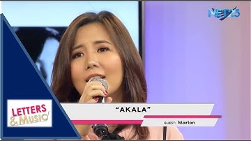 MARION AUNOR - AKALA (NET25 LETTERS AND MUSIC)