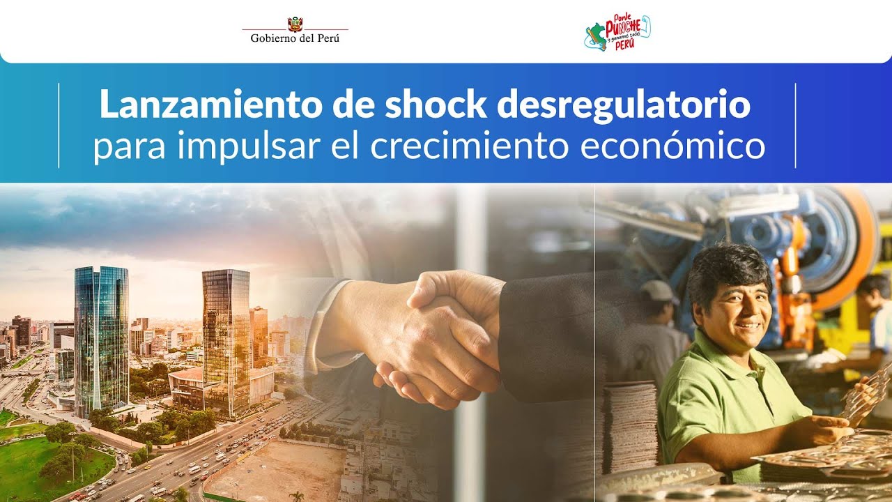 Lanzamiento de shock desregulatorio para impulsar el crecimiento ...