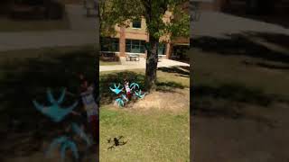 Being Orbited By A Drone