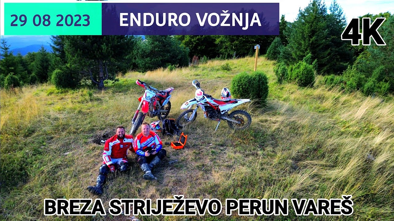 VOŽNJA Kross motora Breza Striježevo Perun Vareš Enduro Beta Xtrener Honda