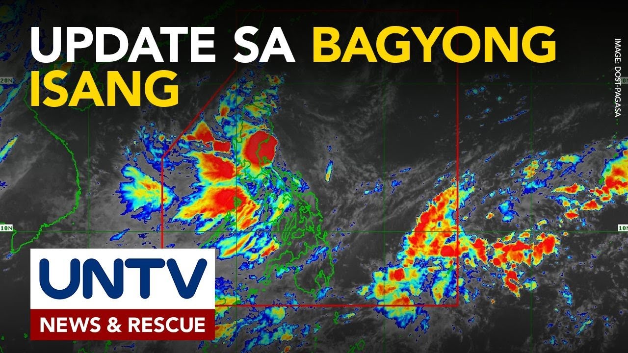 WEATHER UPDATE: Bagyong Isang nag-landfall sa Casiguran Aurora ayon sa PAGASA | Aug 22, 11AM