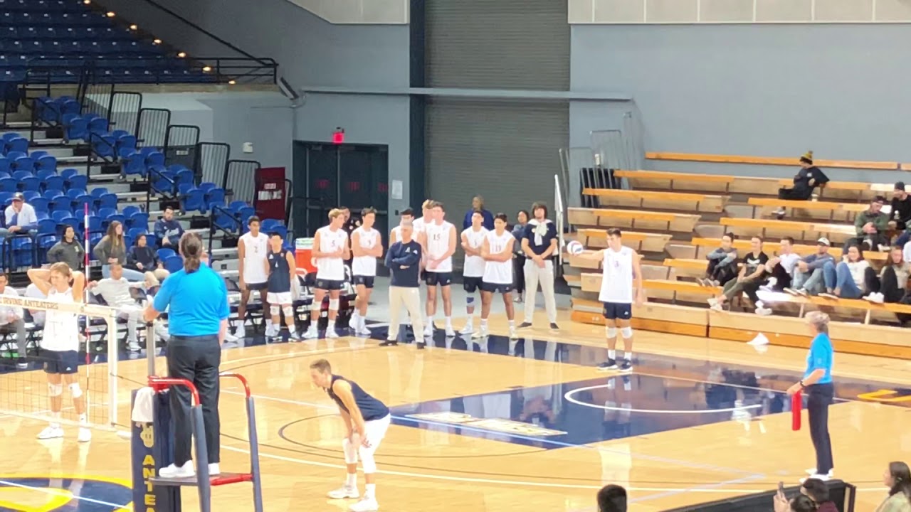 UCI MEN s Volleyball Vs Loyola YouTube