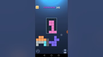 Block Puzzle King Fusion Mode Level 143 Walkthrough Solution
