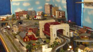 O Scale Layout-Tunnel Crash