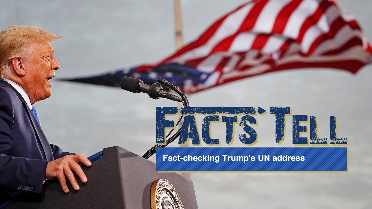 Trump buzzfeed Fact-checking Trump's UN address - YouTube