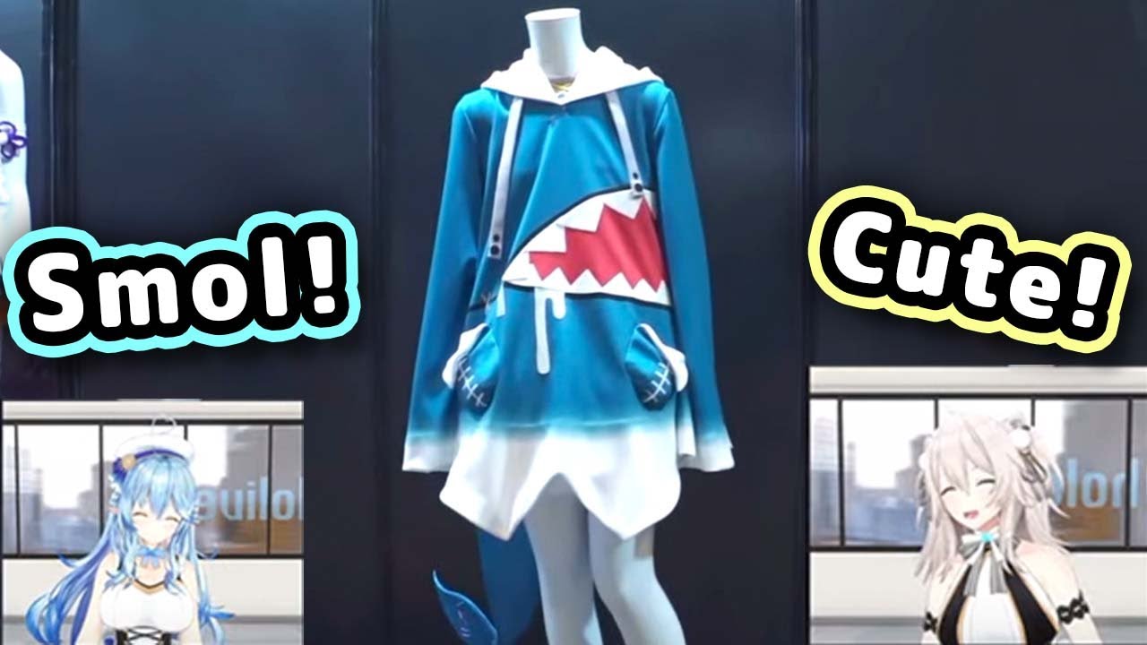 Gura's Clothes Are So SMOL and Cute 【ENG Sub/Hololive】