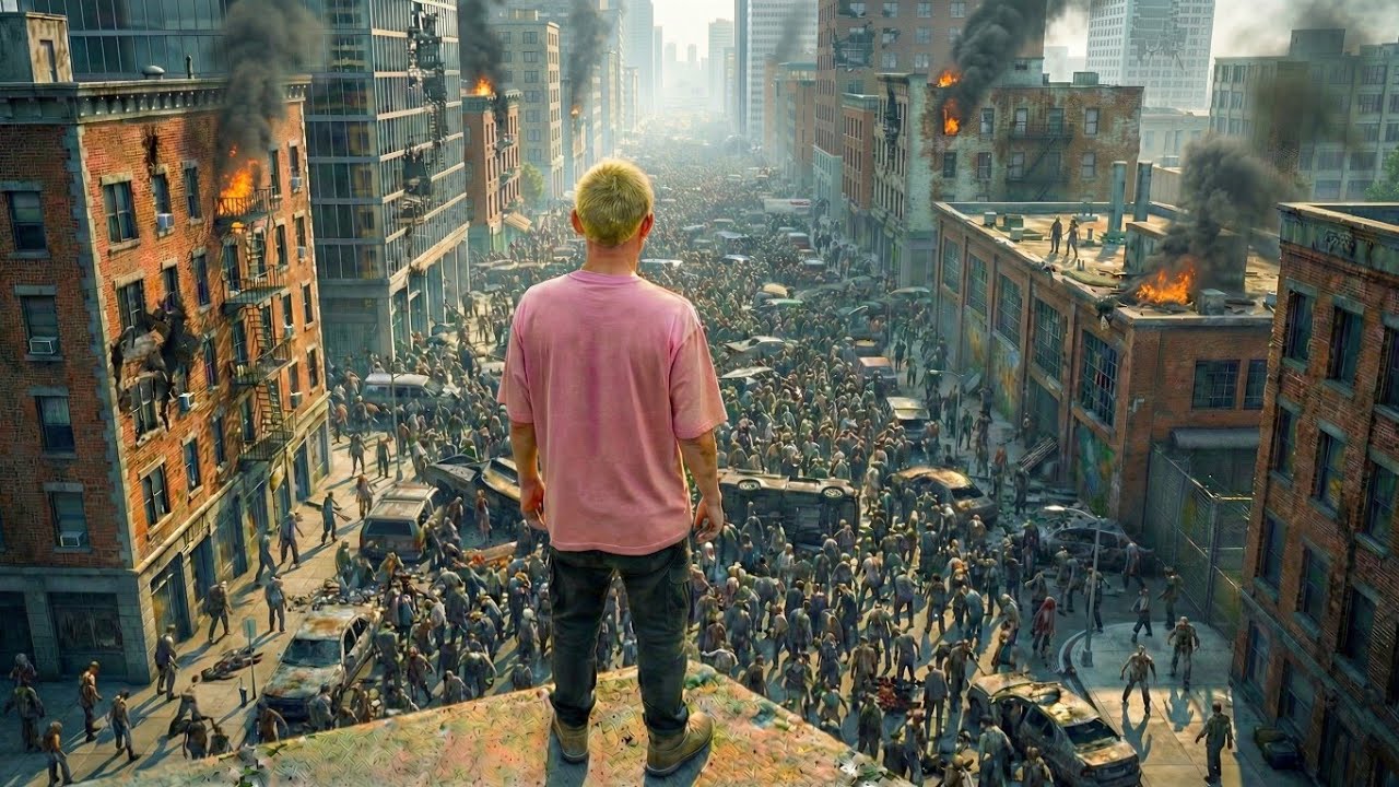 A Deadly virus Turned Entire City into zombias (Alive Movie explain in English | film story