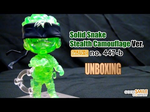 Solid Snake Stealth Camouflage Ver. Nendoroid (Good Smile)