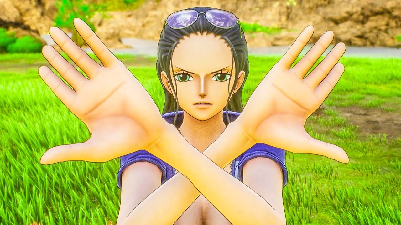 All Robin Attack Skills Base Animation One Piece Odyssey YouTube