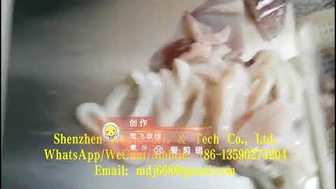 Squid Ring Cutting Machine