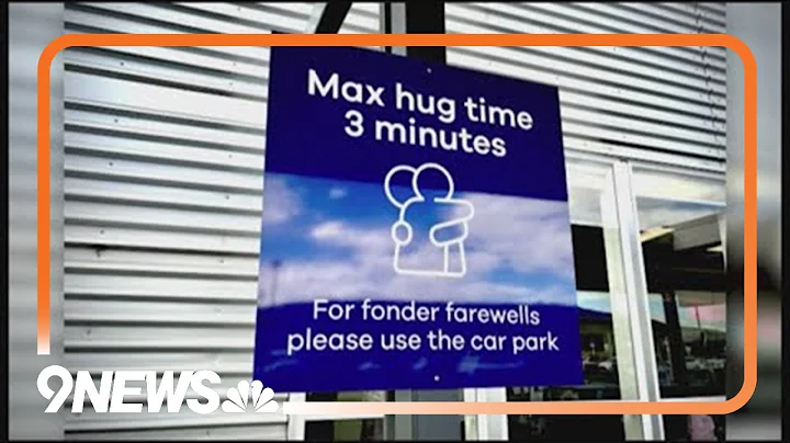 Airport sets time limit on hugging