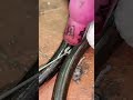 Tig cold welding process #welding #tigwelding #welder #weldingprocess #youtubeshorts #metalwork #diy