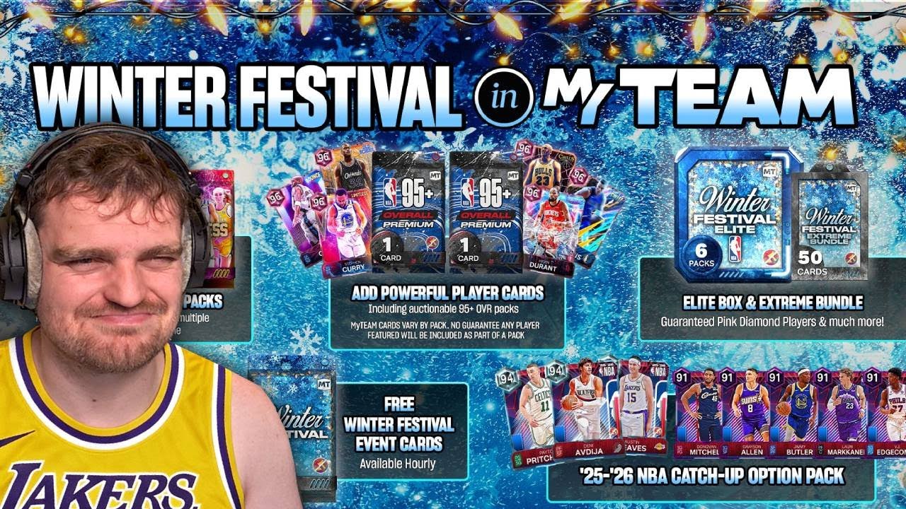 НОВЫЙ КОНТЕНТ «ЗИМНИЙ ФЕСТИВАЛЬ» В NBA 2K26 MyTEAM!! НАБОРЫ И ДРУГИЕ ИГРОКИ ТОЛЬКО ЗА VC