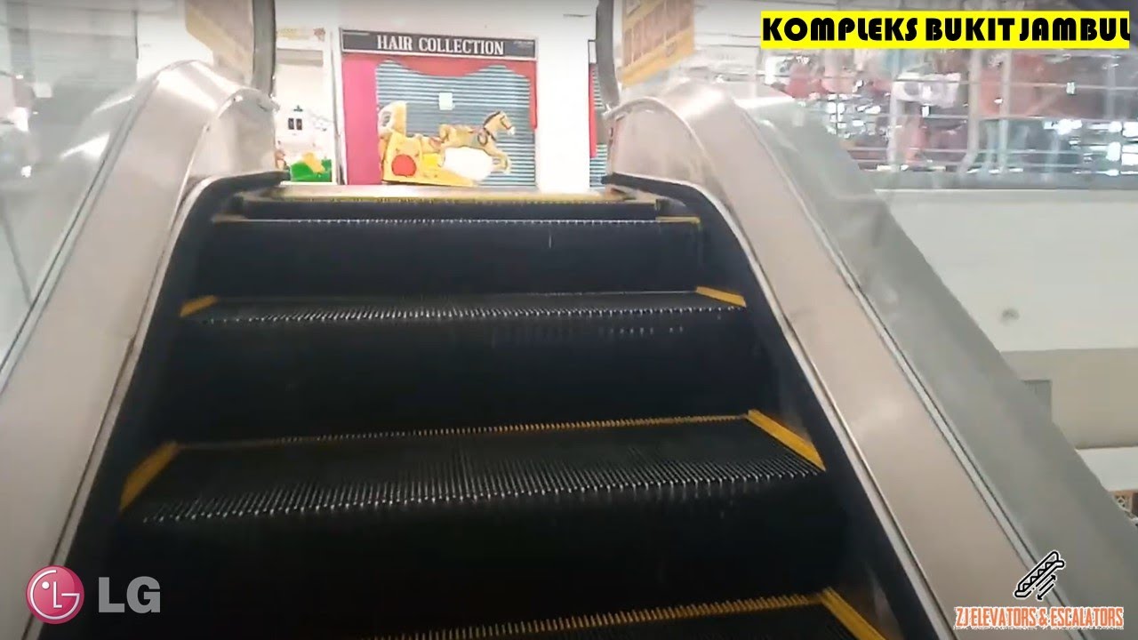 A few of LG Escalators at Kompleks Bukit Jambul, Bayan Lepas, Penang, Malaysia. (Atrium 1)