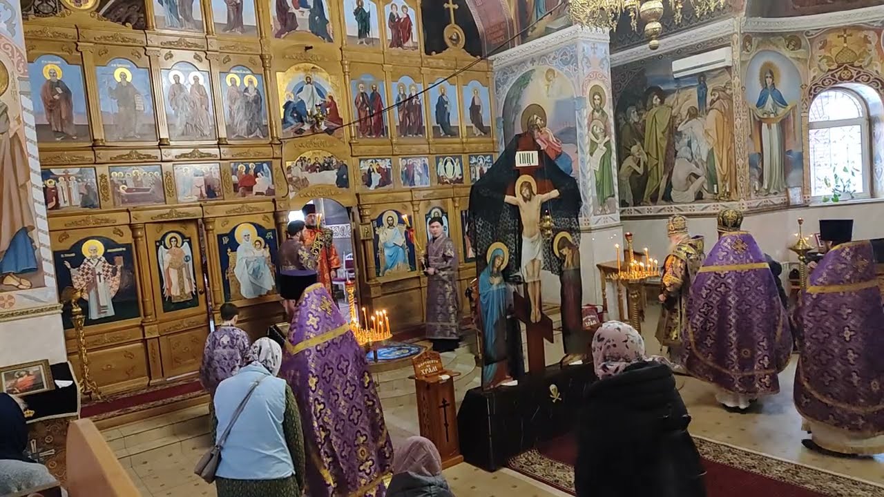 Литургия в Зачатьевском храме г. Киев